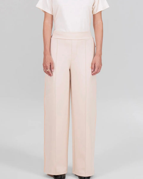 Pantalon jogging beige et orange Dahlia