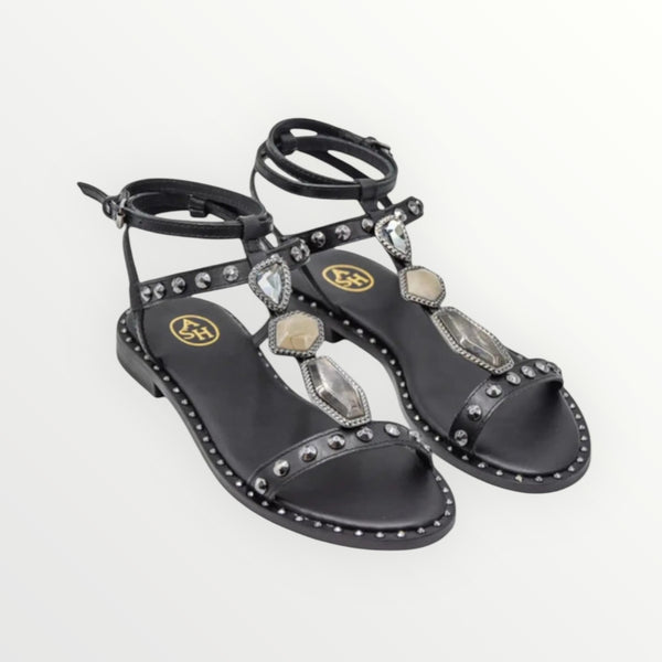 Sandale cloutée black Penny