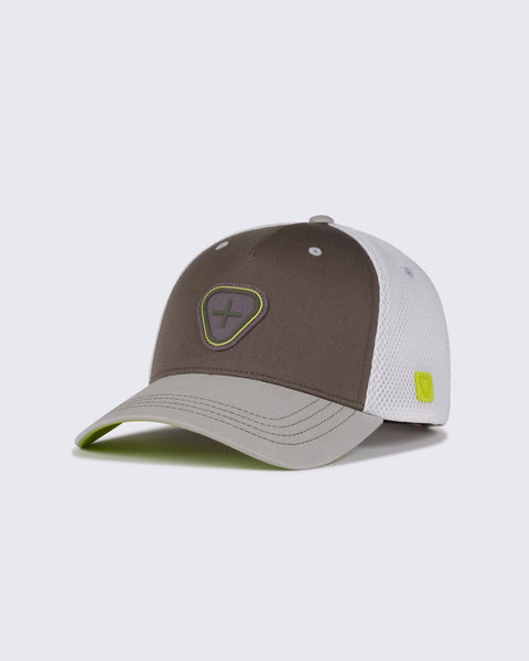 Casquette unisexe kaki et beton Billy 2 Tones