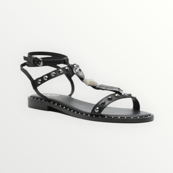 Sandale cloutée black Penny