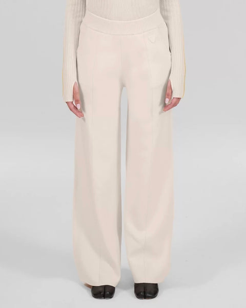 Pantalon en maille beige Annie
