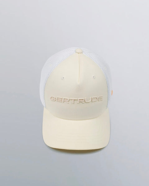 Casquette brodée écru Benja