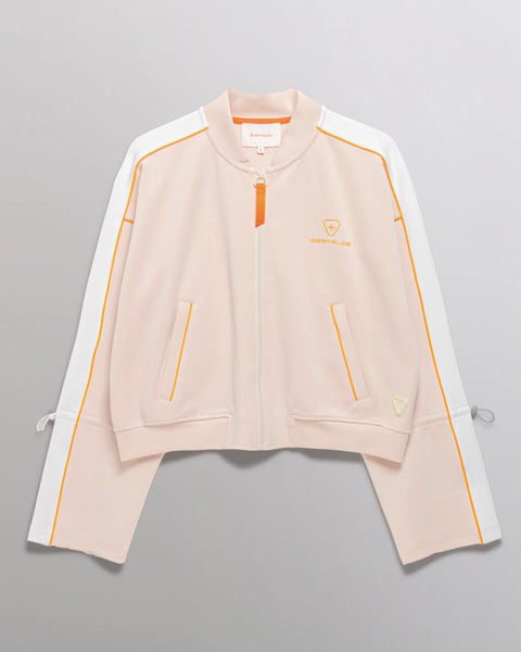 Veste jogging beige et orange Esmée