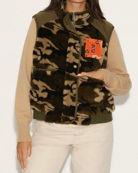 Gilet sans manches sherpa Erika