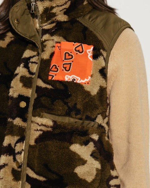 Gilet sans manches sherpa Erika