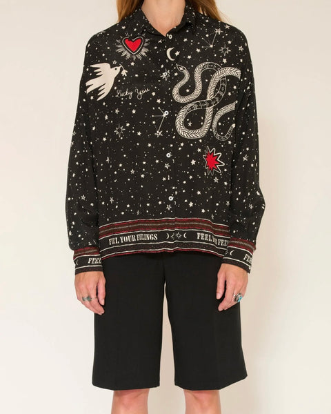 Chemise imprimé black CATALANE