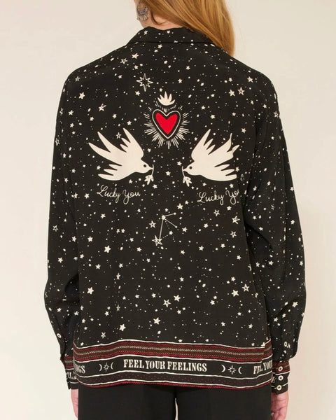 Chemise imprimé black CATALANE