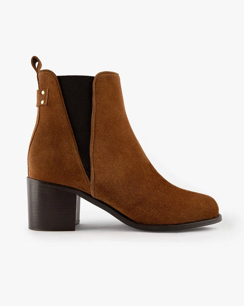 Bottine en daim camel Esme