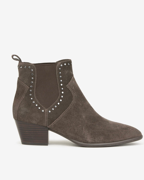 Bottines en daim gris Funk