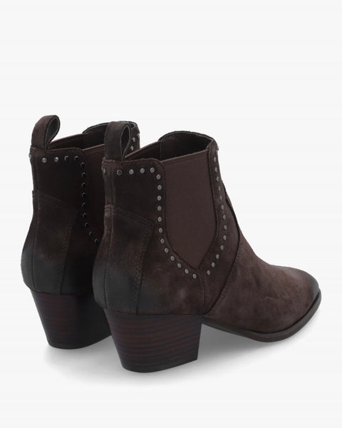 Bottines en daim gris Funk