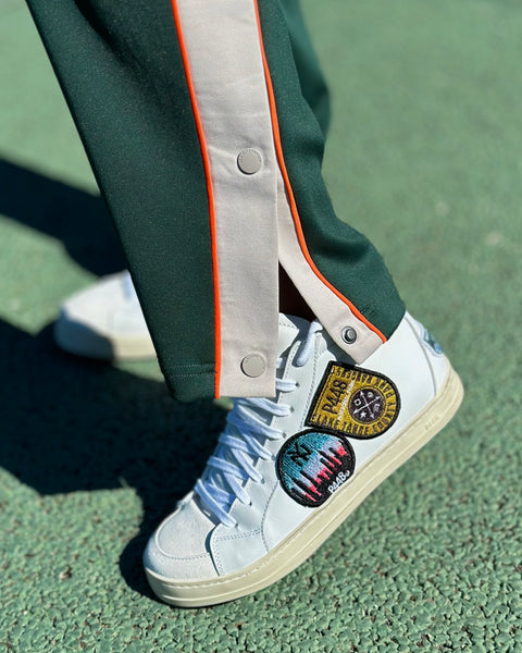 Baskets Skate Patch White