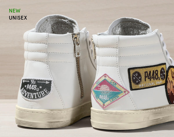 Baskets Skate Patch White