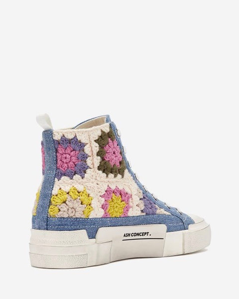 Baskets jeans et crochet ASH Goa