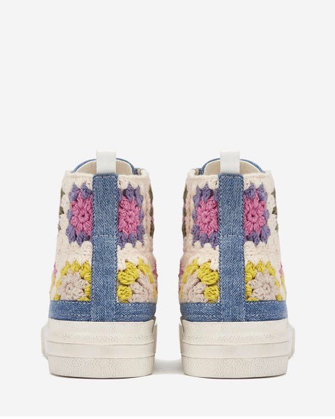 Baskets jeans et crochet ASH Goa