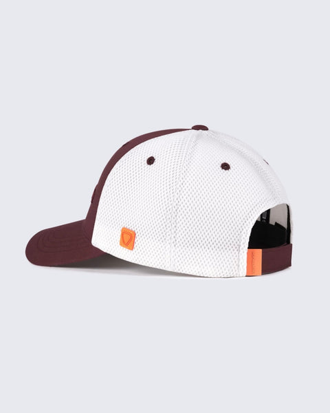 Casquette brodée burgundy Benja