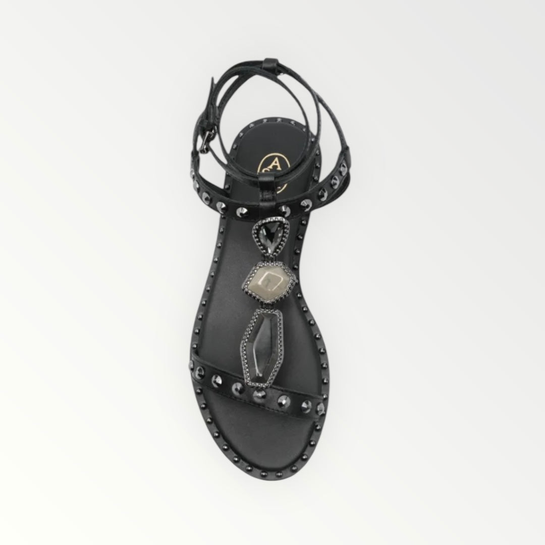 Sandale cloutée black Penny