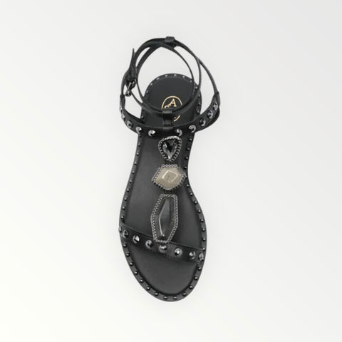 Sandale cloutée black Penny