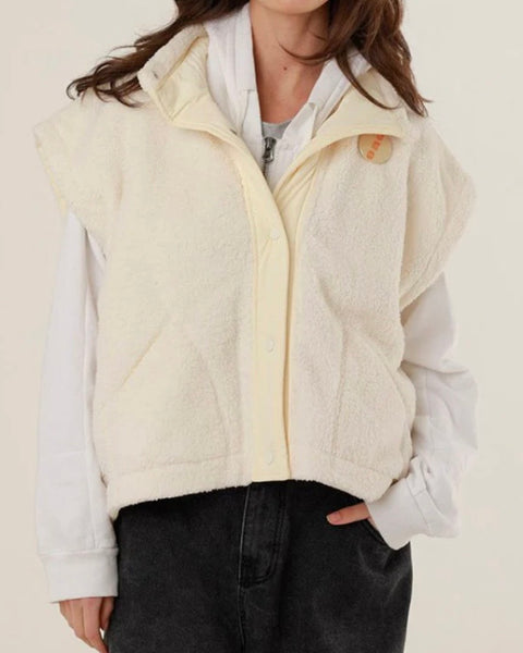 Veste sans manches écru Willow