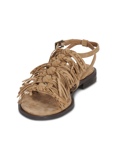 Sandales en daim camel Panic