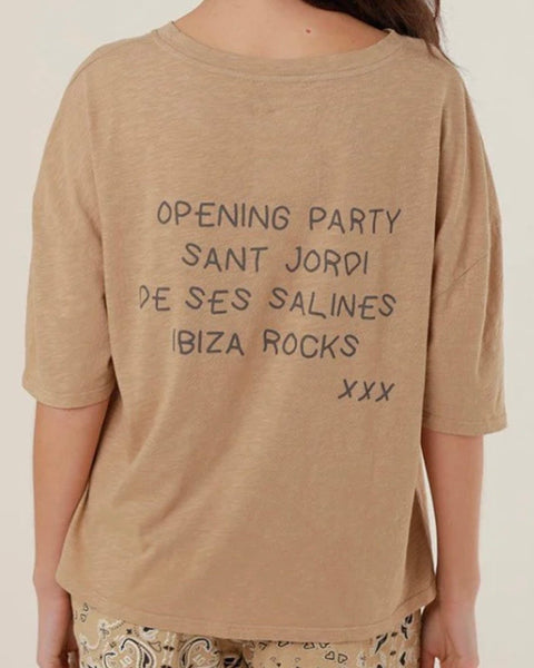 T-shirt beige Clara
