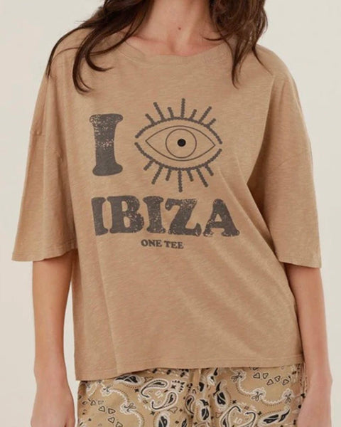 T-shirt beige Clara