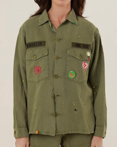 Veste kaki Rita
