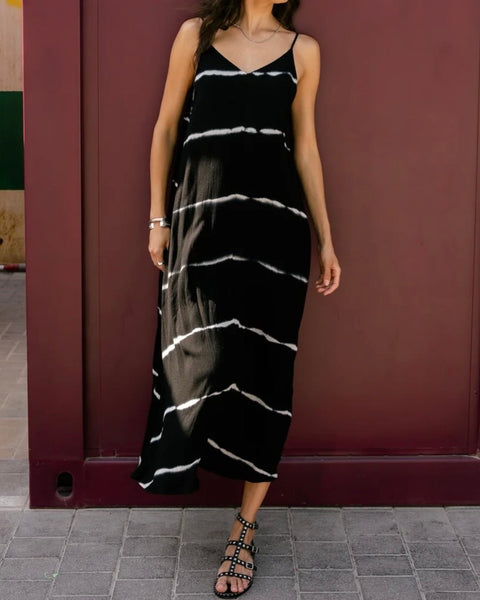 Robe longue tie & dye Redalie