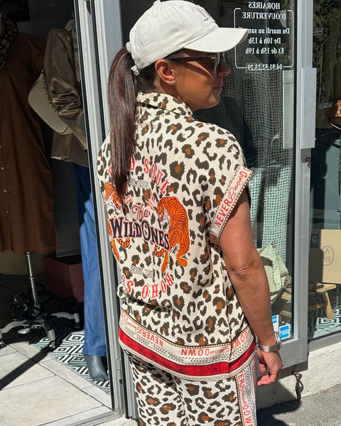 Chemise léopard Chimera