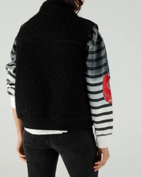 Veste sans manches black Erika