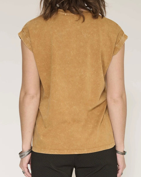 T-shirt miel Tomia
