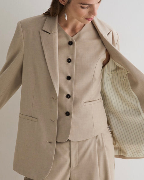 Blazer beige Yerse