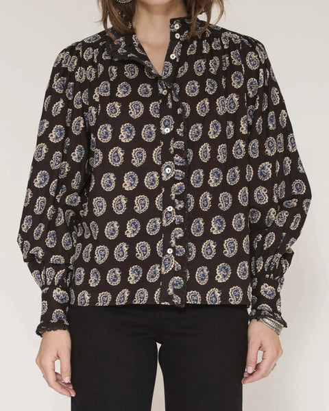 Blouse imprimé cachemire Ceren