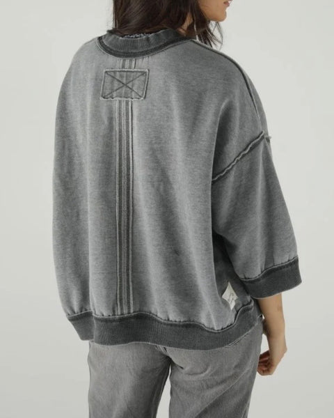 Sweat gris délavé Dakota