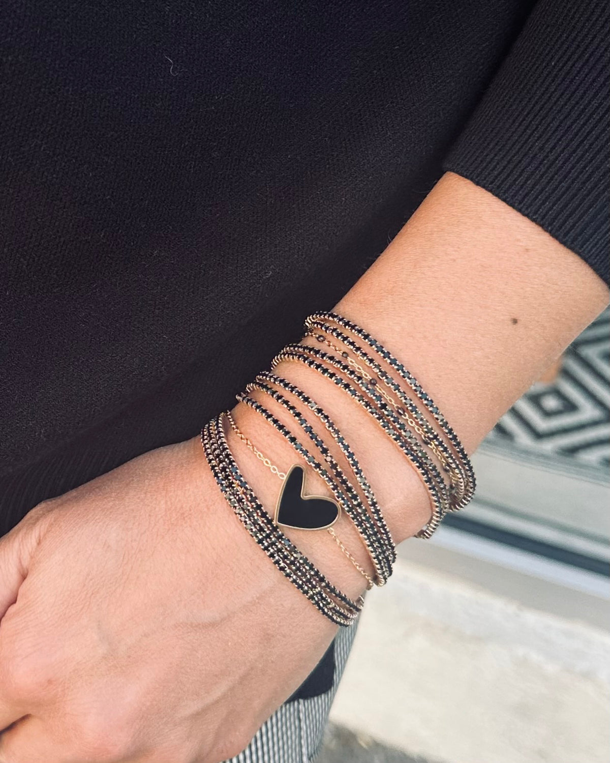 Bracelets élastique strass