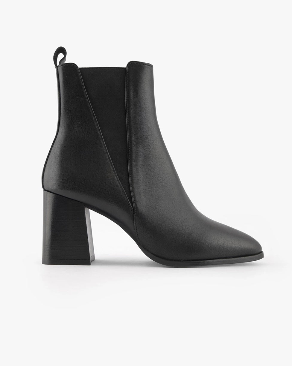 Bottine noire Sixtine