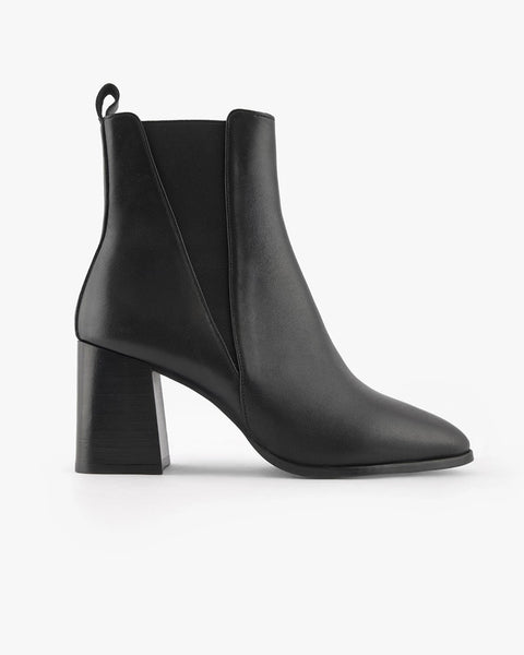Bottine noire Sixtine