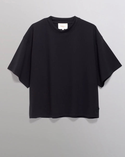 T-shirt oversize imprimé noir Suzon