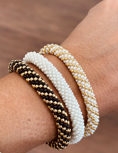 Bracelet népalais en perles